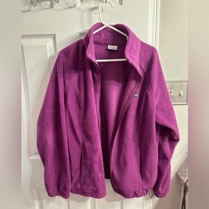 Columbia polar fleece jacket